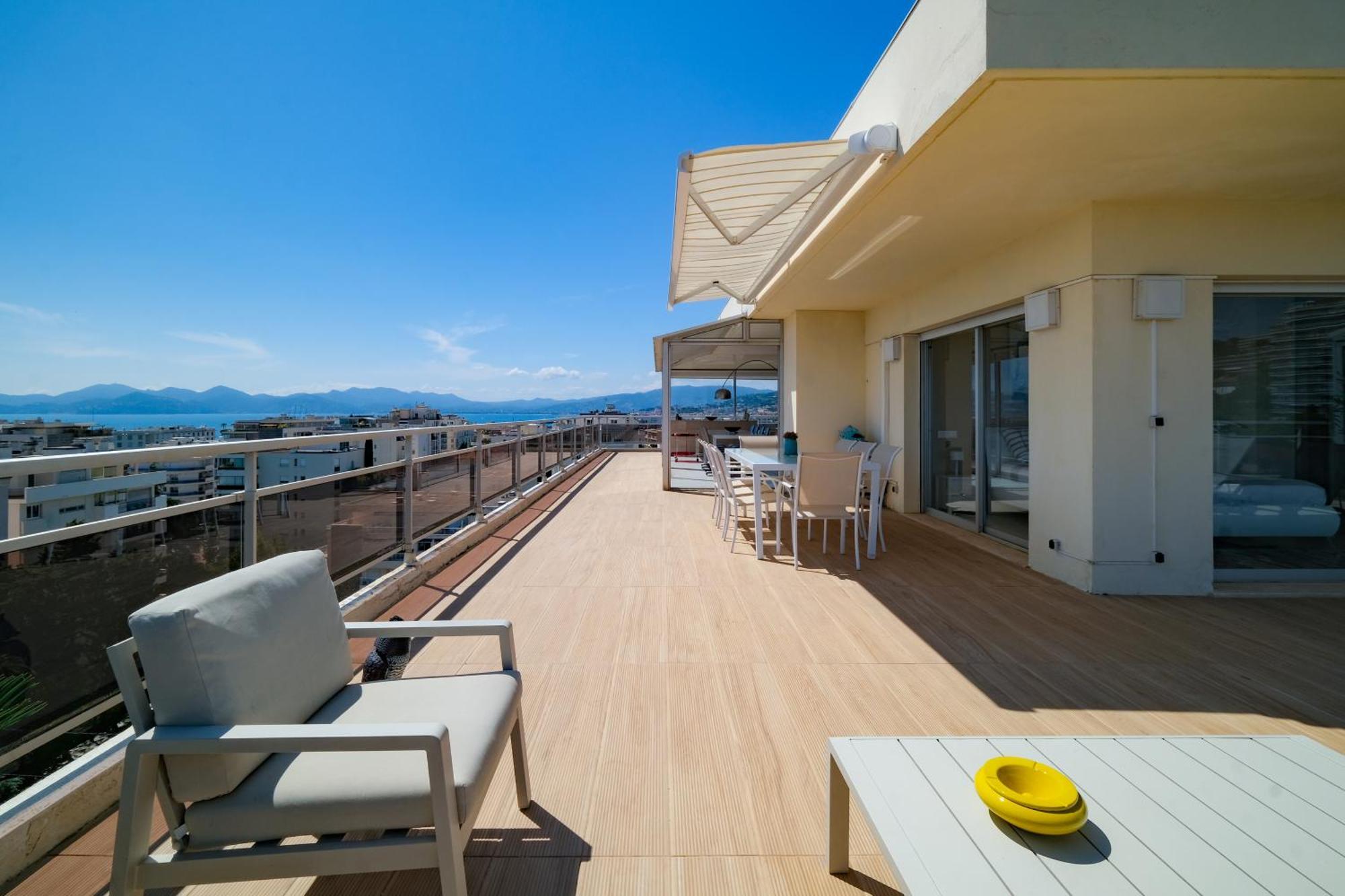 Villa Sur Le Toit - Vue Mer Exceptionnelle Cannes Exterior foto